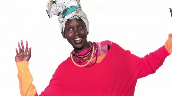 De Villeneuve_Poppy_Benetton_Alek Wek